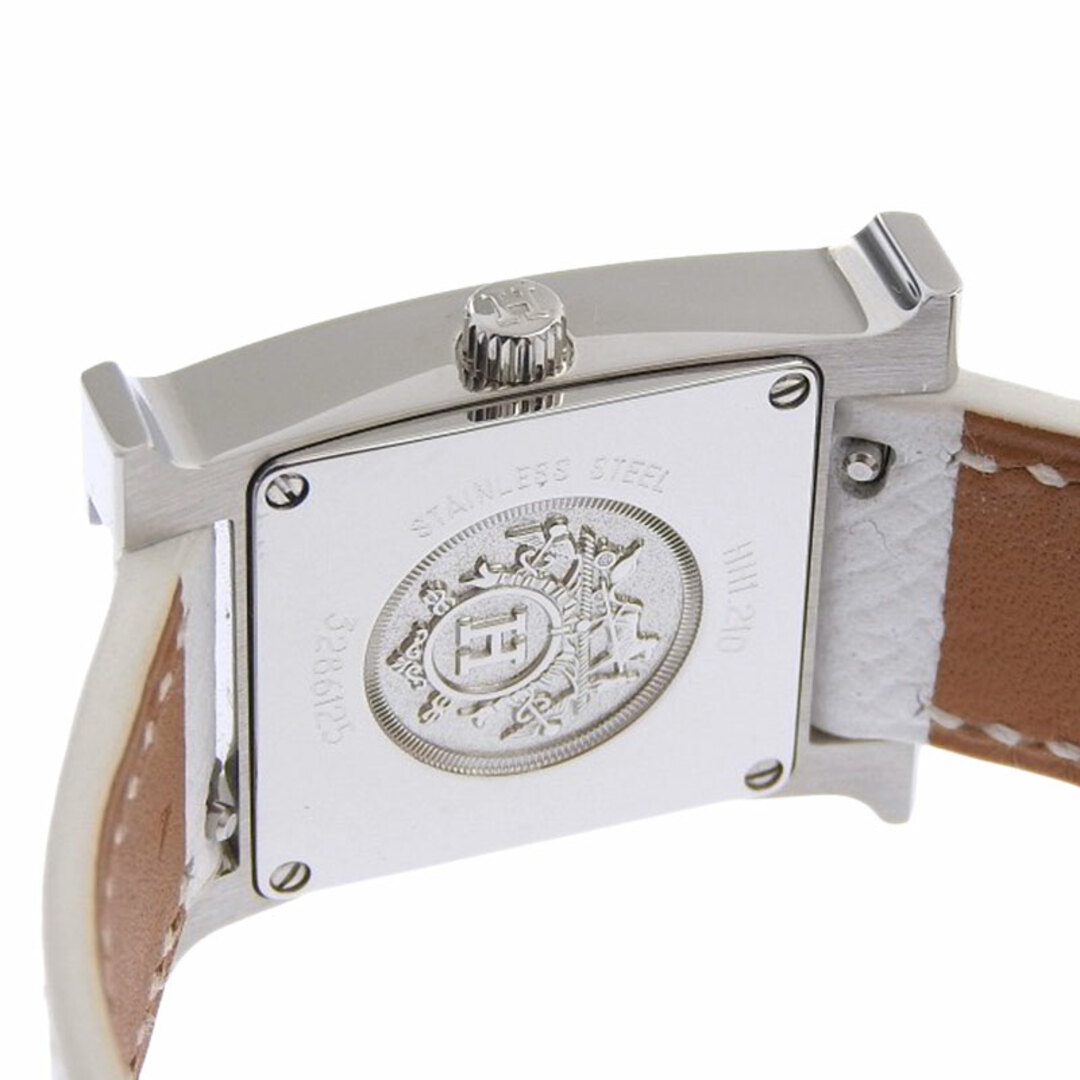 Hermes(エルメス)のエルメス HERMES Hウォッチ レディース クォーツ 腕時計 SS レディースのファッション小物(腕時計)の商品写真