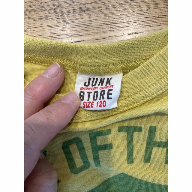 JUNK STORE 長袖 カットソー トレーナー バックプリント - トップス