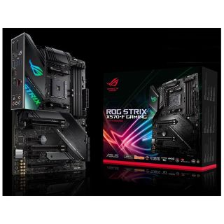 エイスース(ASUS)のマザーボードASUS ROG STRIX X570-F GAMING(PCパーツ)