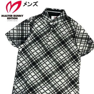 マスターバニーエディション(MASTER BUNNY EDITION)のマスターバニーエディション 2021年モデル 半袖ポロシャツ チェック柄 4(ウエア)