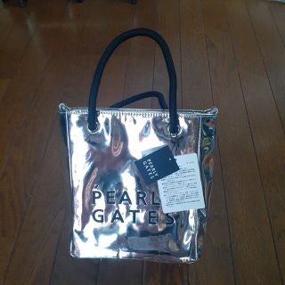 パーリーゲイツ(PEARLY GATES)のパーリーゲイツ カートバッグ エナメルシルバー(バッグ)