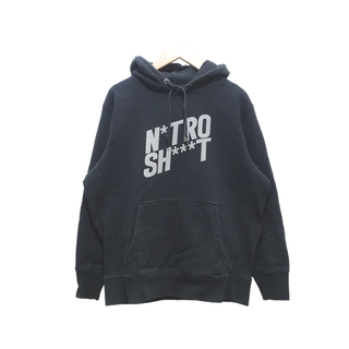 USED SHIT KICKER HOODIE BLACK SIZE-L