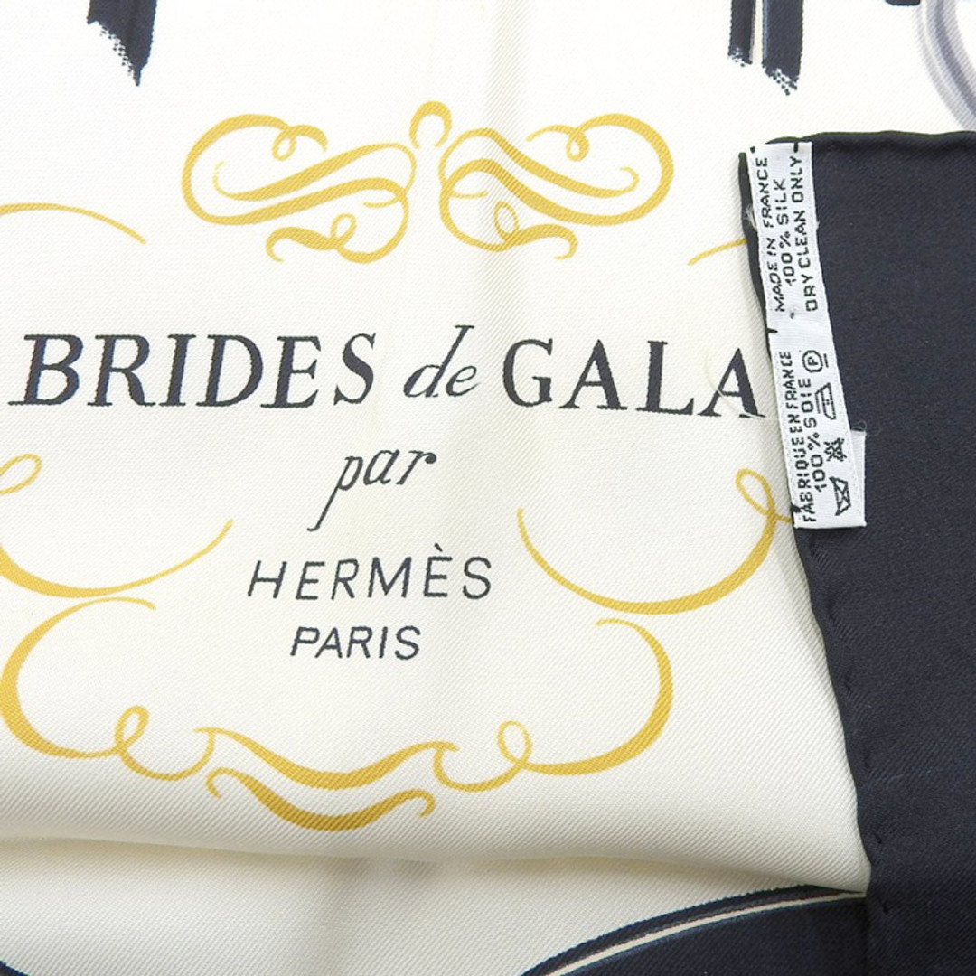 HERMES - エルメス HERMES カレ90 スカーフ 「式典用の馬勒 HERMES - エルメス HERMES カレ90 スカーフ 「式典用の馬勒