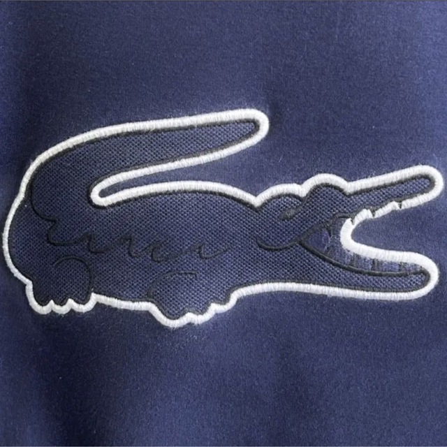 【超美品】LACOSTE ラコステめっちゃカワイイ定番デカワニエンブレムTシャツ 3