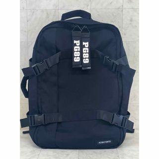 パーリーゲイツ(PEARLY GATES)のパーリーゲイツCORDURA FABBIC 縦、横手持ち、リュック式鞄　  黒地(バッグ)