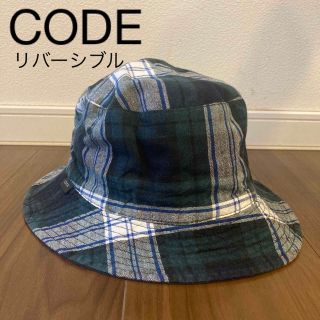 CODE 帽子　リバーシブル　コットンハット(その他)