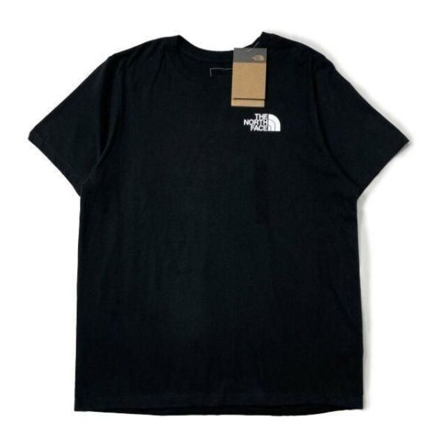 THE NORTH FACE(ザノースフェイス)のノースフェイス W THROWBACK Tシャツ US(XL)黒 180902 レディースのトップス(Tシャツ(半袖/袖なし))の商品写真