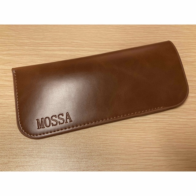 MOSSA メガネケース　合成皮革 メンズのファッション小物(サングラス/メガネ)の商品写真
