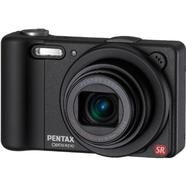 PENTAX デジタルカメラ Optio RZ10 クラシックブラック 1400万画素 28mm 光学10倍 1cmマクロ デジタルカメラ - 2