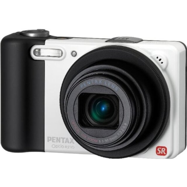 PENTAX デジタルカメラ Optio RZ10 ピュアホワイト 1400万画素 28mm