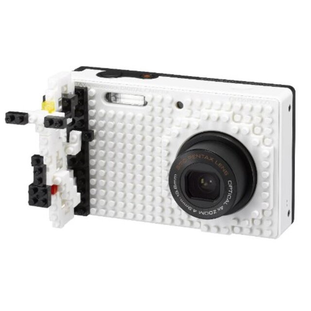 PENTAX デジタルカメラ Optio NB1000 モノトーン ナノブロックボディ 1400万画素 27.5mm 光学4倍OPTIONB1000MT wgteh8f