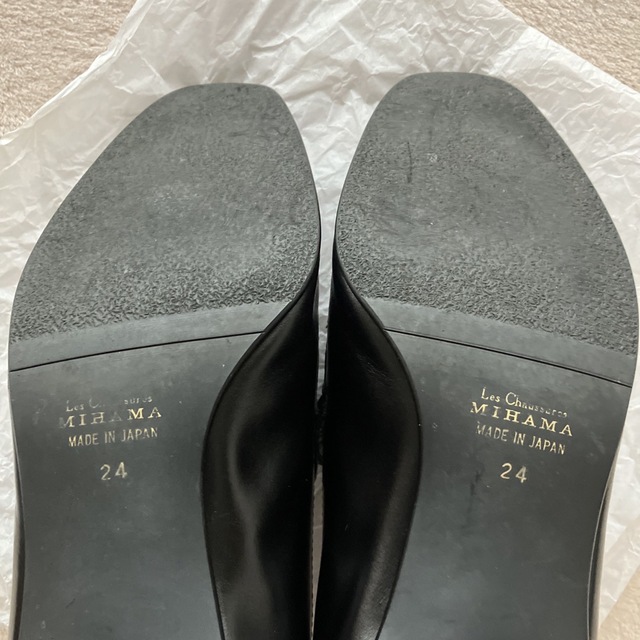 ミハマ　ローファーパンプス　24cm レディースの靴/シューズ(ローファー/革靴)の商品写真