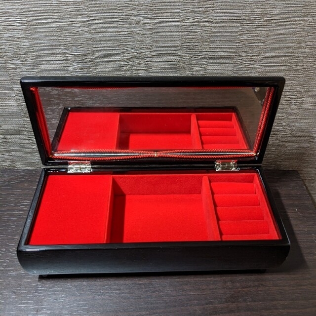 漆塗り 宝石箱 カトレア
