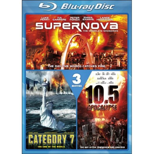 10.5 Apocalypse & Category 7: End World & Supernov [Blu-ray]