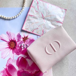 クリスチャンディオール(Christian Dior)の最終値下げ dior ノベルティポーチ HACCI フェイスマスク の2点セット(ポーチ)