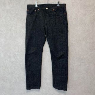 リーバイス　501　ブラックデニム　すみ黒　Levi's　W32　　干場