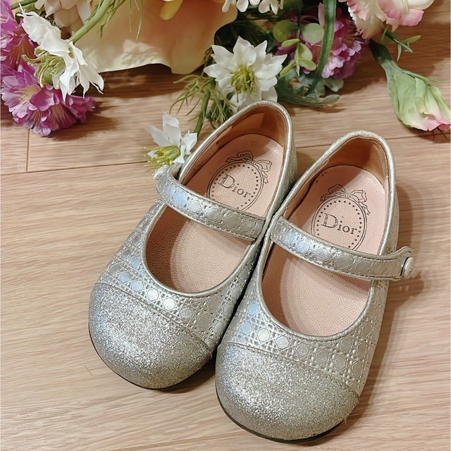 baby Dior ♡ ベビーディオールバレエフラットシューズ | フリマアプリ ラクマ