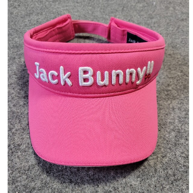 JACK BUNNY!!(ジャックバニー)のジャックバニー　サンバイザー スポーツ/アウトドアのゴルフ(ウエア)の商品写真