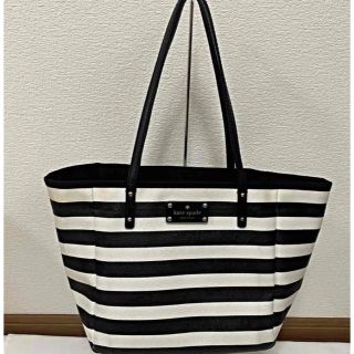 ケイトスペードニューヨーク(kate spade new york)のKatespade ボーダートートバッグ(トートバッグ)