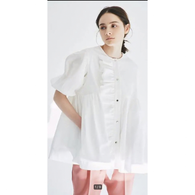 期間限定特価品 yori ダブルフリルジレ 36サイズ 10200円 レディース