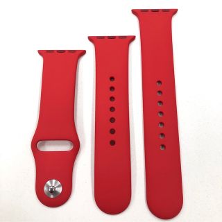 アップルウォッチ(Apple Watch)のアップルウォッチ 40mm,41mm 赤 Apple Watch バンド(その他)