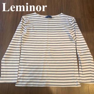 ルミノア(Le Minor)のLeminor ルミノア　定番ボーダーバスクシャツ(カットソー(長袖/七分))