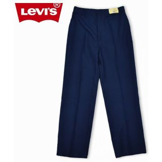 リーバイス(Levi's)の80-90s Dead stock Levi's ポリエステル スラックスパンツ(ワークパンツ/カーゴパンツ)