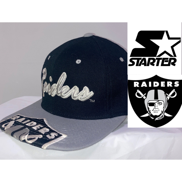 VINTAGE 90's STARTER RAIDERS CAP