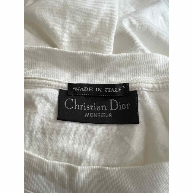 Christian Dior(クリスチャンディオール)の90s ヴィンテージ クリスチャン ディオール DIOR ロゴ刺繍 半袖Tシャツ メンズのトップス(Tシャツ/カットソー(半袖/袖なし))の商品写真