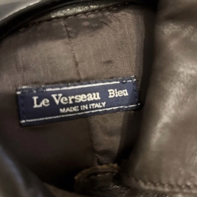 Le Verseau Bleu  ルヴェルソーブルー レザー ジャケット 乗馬 4