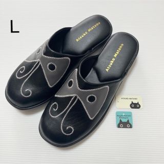 アツコマタノ(Atsuko Matano)の【新品】ブラック／【L】マタノアツコ サンダル Atsuko Matano(サンダル)