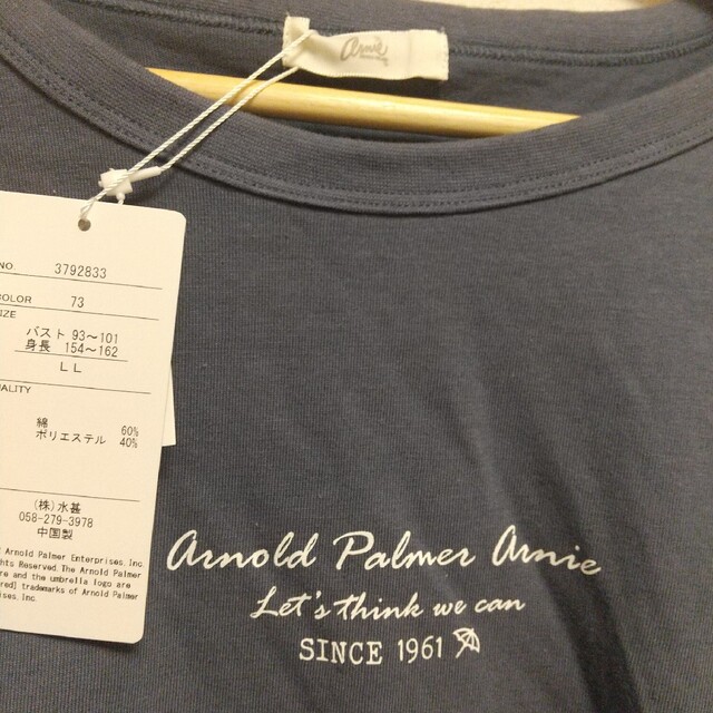 Arnold Palmer(アーノルドパーマー)のARNOLD PALMER ロゴT レディースのトップス(Tシャツ(長袖/七分))の商品写真