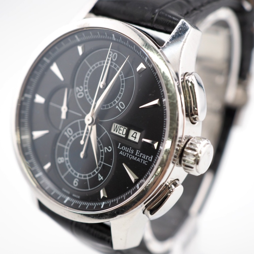 ルイエラール Louis Erard 腕時計 クロノグラフ 3針 デイデイト 自動