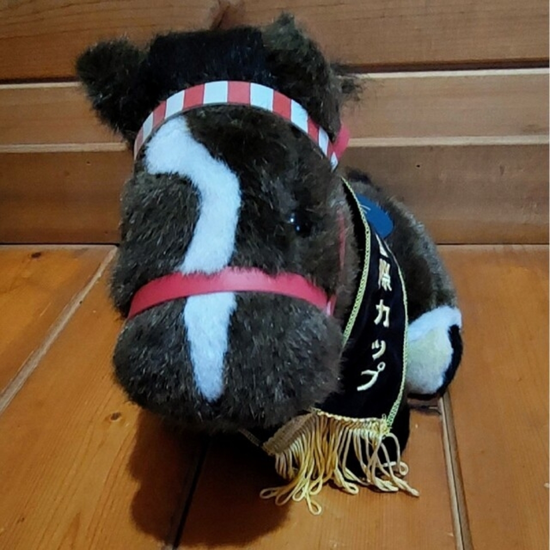AVATI(アバティ)のAVANTI 　競走馬　フジヤマケンザン　Sサイズ　紙タグ付き エンタメ/ホビーのおもちゃ/ぬいぐるみ(ぬいぐるみ)の商品写真