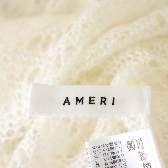 Ameri VINTAGE(アメリヴィンテージ)のアメリヴィンテージ MOHAIR LACY KNIT ニット セーター 長袖 F レディースのトップス(ニット/セーター)の商品写真