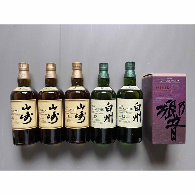 サントリー山崎12年白州12年響 ブレンダーズチョイス 6本セット