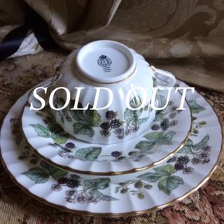 ロイヤルウースター(Royal Worcester)の英国製　royalworcester  【Lavinia】モーニングセット(食器)