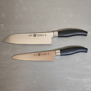 ツヴィリングジェイエーヘンケルス(Zwilling J.A. Henckels)のツヴィリング　三徳包丁16.5cm コンパクトシェフ15cm 新品未使用(調理道具/製菓道具)