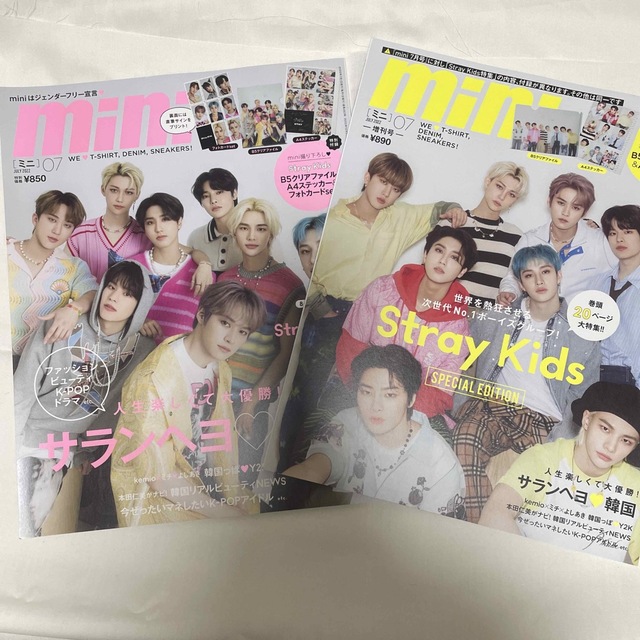 Stray Kids(ストレイキッズ)のstraykids表紙　mini エンタメ/ホビーのタレントグッズ(アイドルグッズ)の商品写真