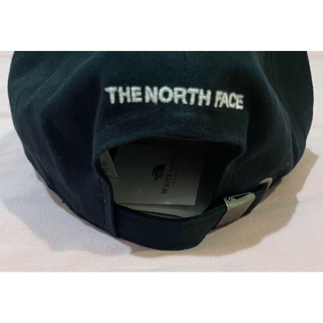 値引可ノースフェイスTHE NORTH FACEブラックロゴキャップ新品送料無料