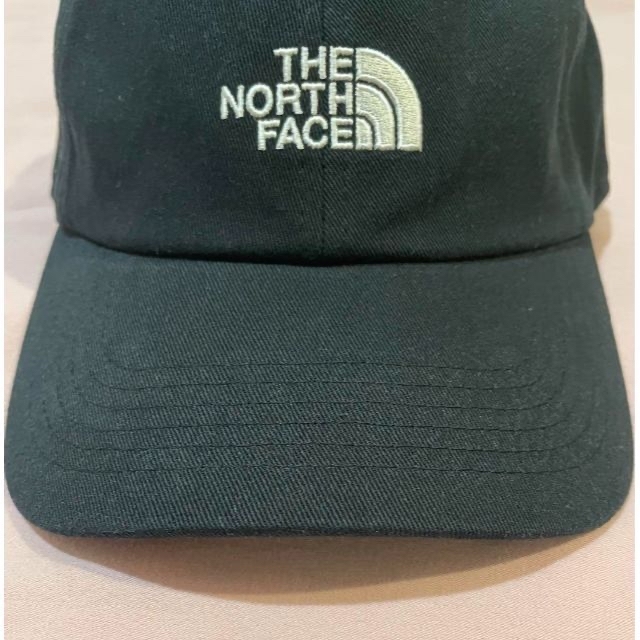 値引可ノースフェイスTHE NORTH FACEブラックロゴキャップ新品送料無料