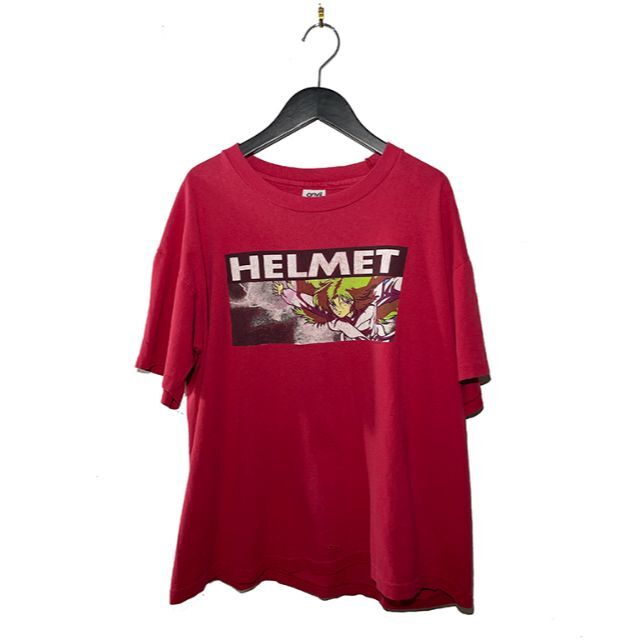 トップスVINTAGE HELMET TEE SIZE L MADE IN USA