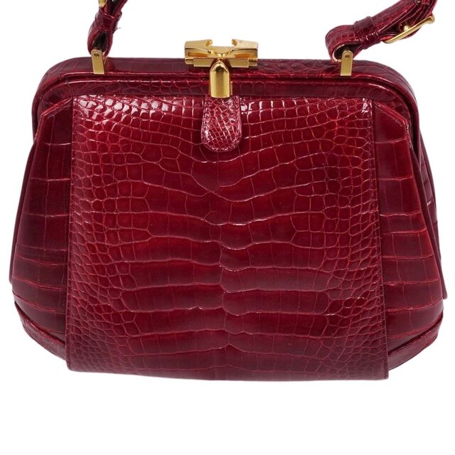 美品 クロコダイル CROCODILE バッグ トートバッグ ハンドバッグ 美品 クロコダイル CROCODILE バッグ トートバッグ ハンドバッグ