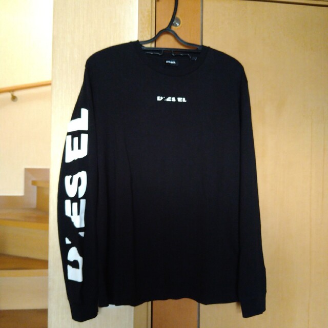 ★★★【大人気】★【DIESEL】★★【ビッグロゴデザイン】★ロンT★ブラック★