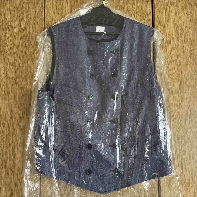 6 (ROKU)(ロク)の新品〈6roku〉RAYON COTTON ASA VEST/ベスト 36 レディースのトップス(ベスト/ジレ)の商品写真