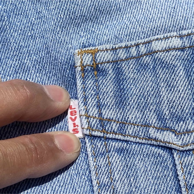 Levi's(リーバイス)のリーバイス ライトブルーデニムジーンズフレア ワークパンツ70～80年代OPTI メンズのパンツ(デニム/ジーンズ)の商品写真