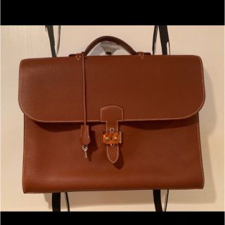 エルメス(Hermes)のエルメス　メンズ　サックアデペッシュ38(ビジネスバッグ)