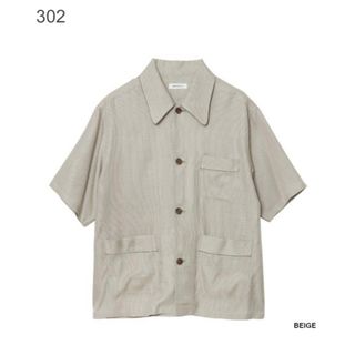 コモリ(COMOLI)のMATSUFUJI Dobby Weave Short Sleeve Shirt(シャツ)