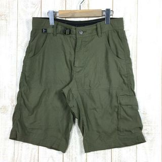 MENs XS  プラナ ストレッチ ザイオン ショーツ Stretch Zion Shorts ソフトシェル パンツ 入手困難 PRANA M3STRE110 グリーン系(その他)