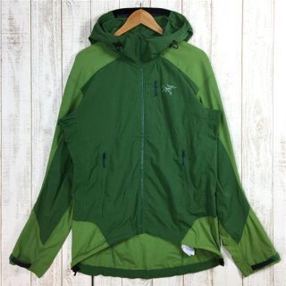 アークテリクス(ARC'TERYX)のMENs M  アークテリクス ガンマ SL ハイブリッド フーディ Gamma SL Hybrid Hoody ソフトシェル ジャケット 生産終了モデル 入手困難 ARCTERYX 9048 グリーン系(その他)